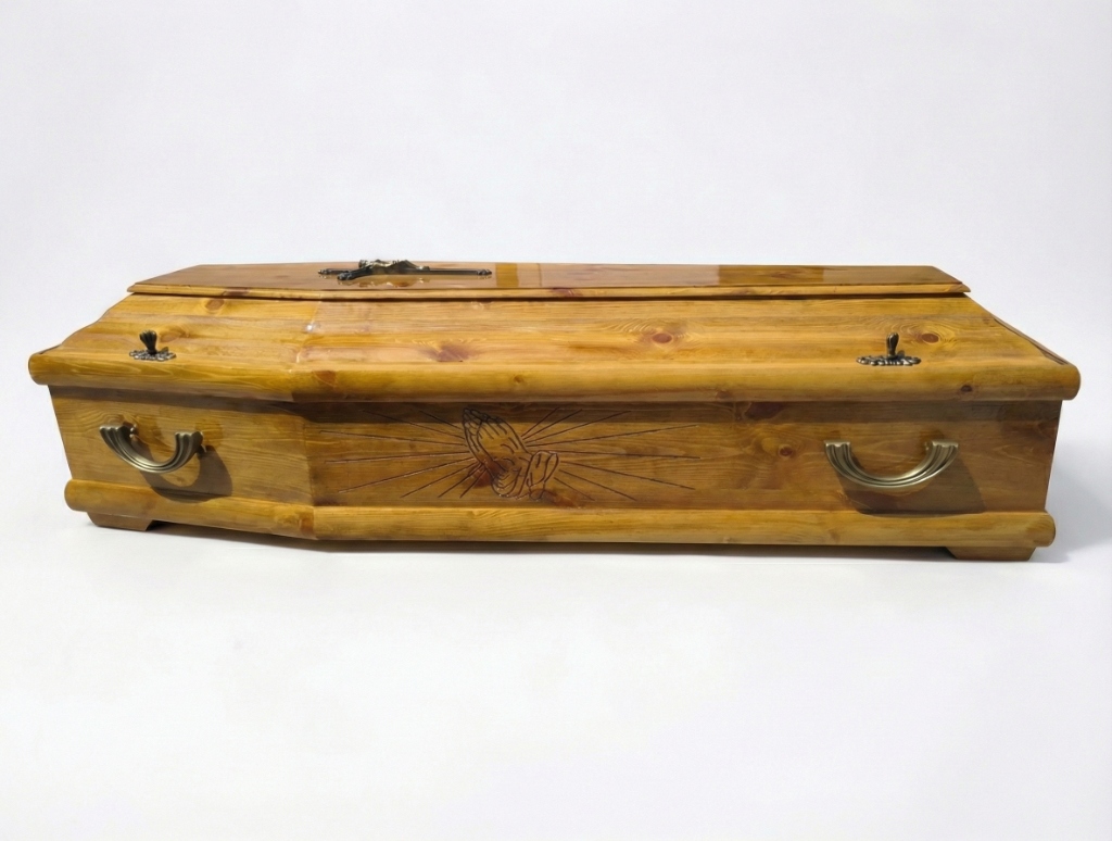 Trumna sosnowa Elegancka